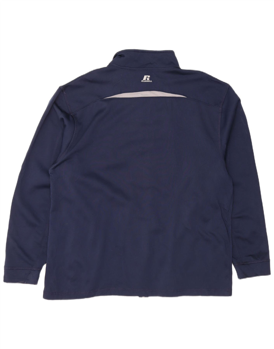 Ανδρική αθλητική φόρμα RUSSELL ATHLETIC Top Jacket XL Navy Blue Colourblock