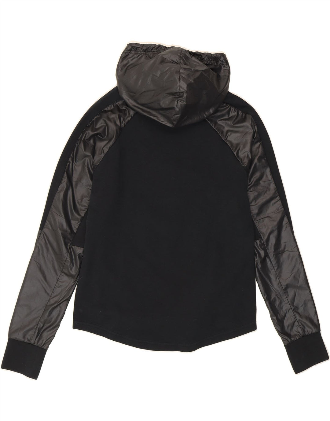 PUMA Womens Hoodie Jumper US 10 Small Black Cotton Vintage Puma and Second-Hand Puma from Messina Hembry 