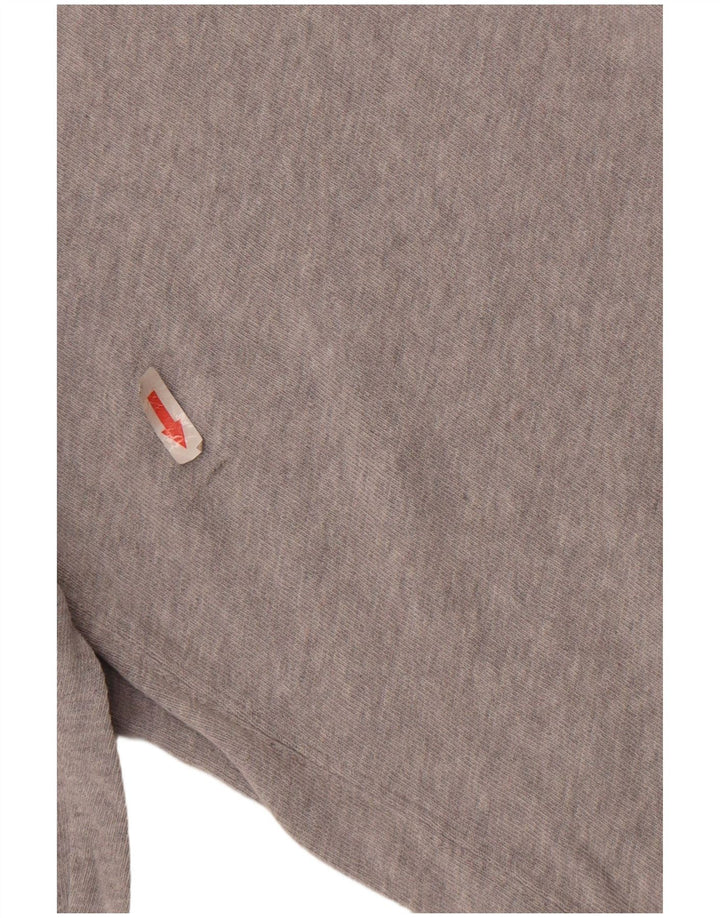 Fat Face Ανδρικό Hoodie Jumper XL Γκρι βαμβακερό