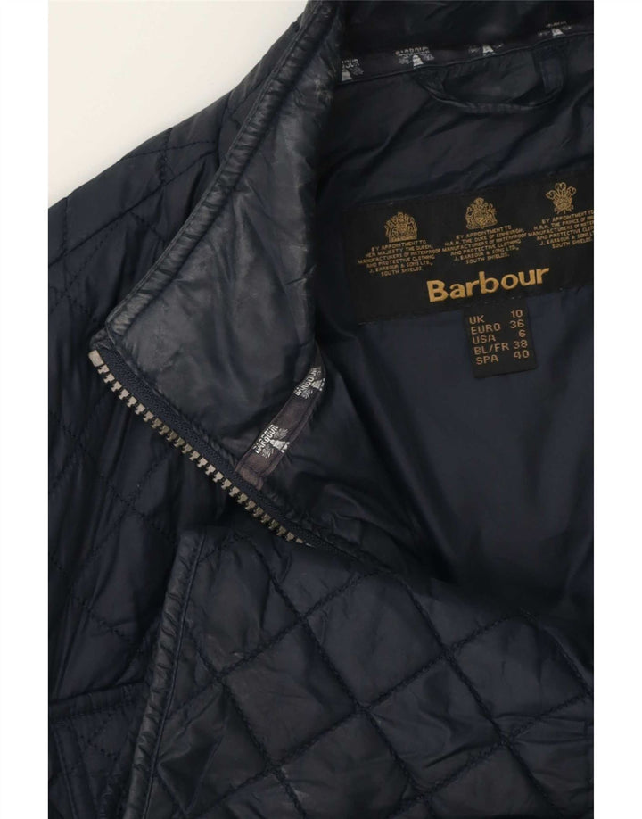 Γυναικείο καπιτονέ μπουφάν Barbour UK 10 Small Navy Blue