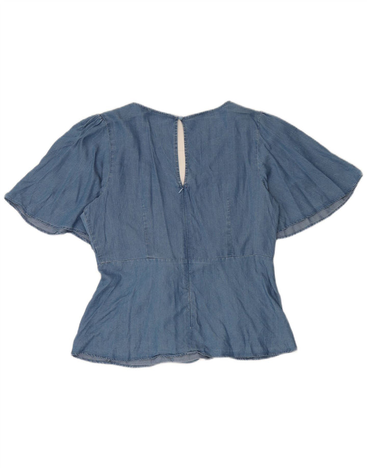 Γυναικεία μπλούζα Oasis Top UK 14 Medium Blue Lyocell