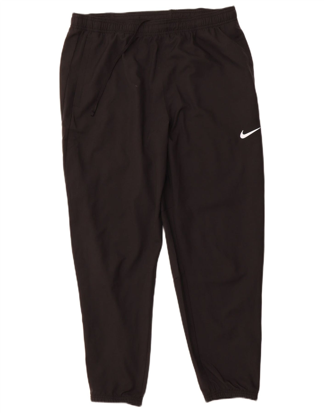 NIKE Γυναικεία φόρμα Dri Fit Παντελόνια Joggers UK 14 Large Μαύρο Πολυεστέρας