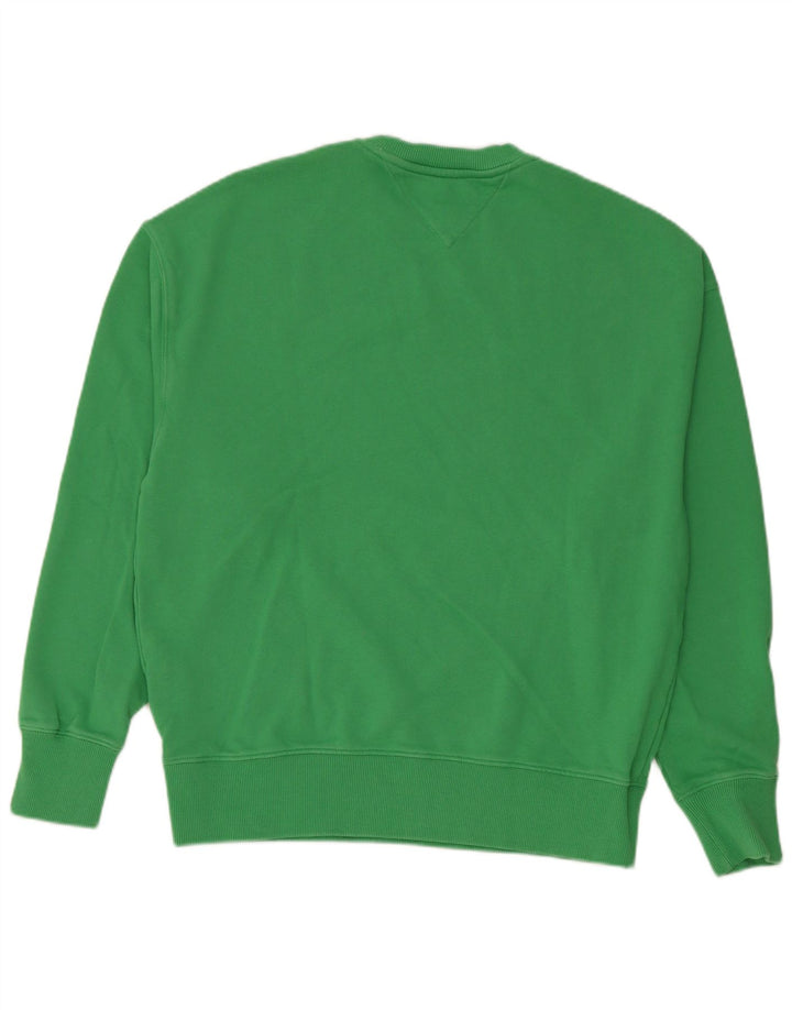 Ανδρικό φούτερ Tommy Hilfiger Jumper Μικρό πράσινο βαμβακερό