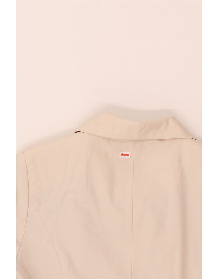 PART TWO Womens Overcoat IT 32 2XS Beige Cotton Vintage Part Two and Second-Hand Part Two from Messina Hembry 