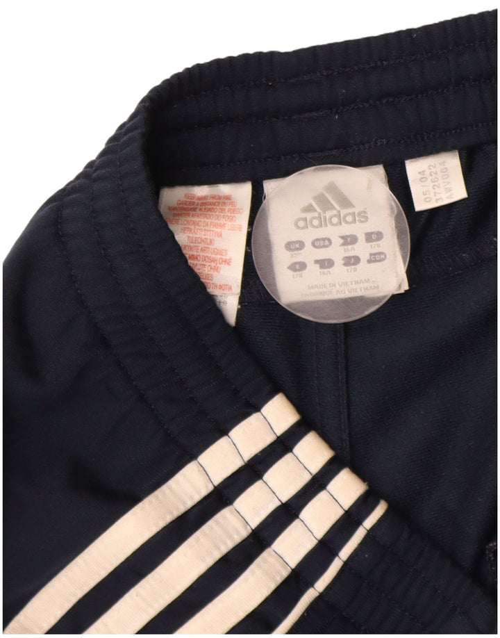 Ανδρική αθλητική φόρμα Adidas Παντελόνι μεσαίου μπλε ναυτικού πολυεστέρα
