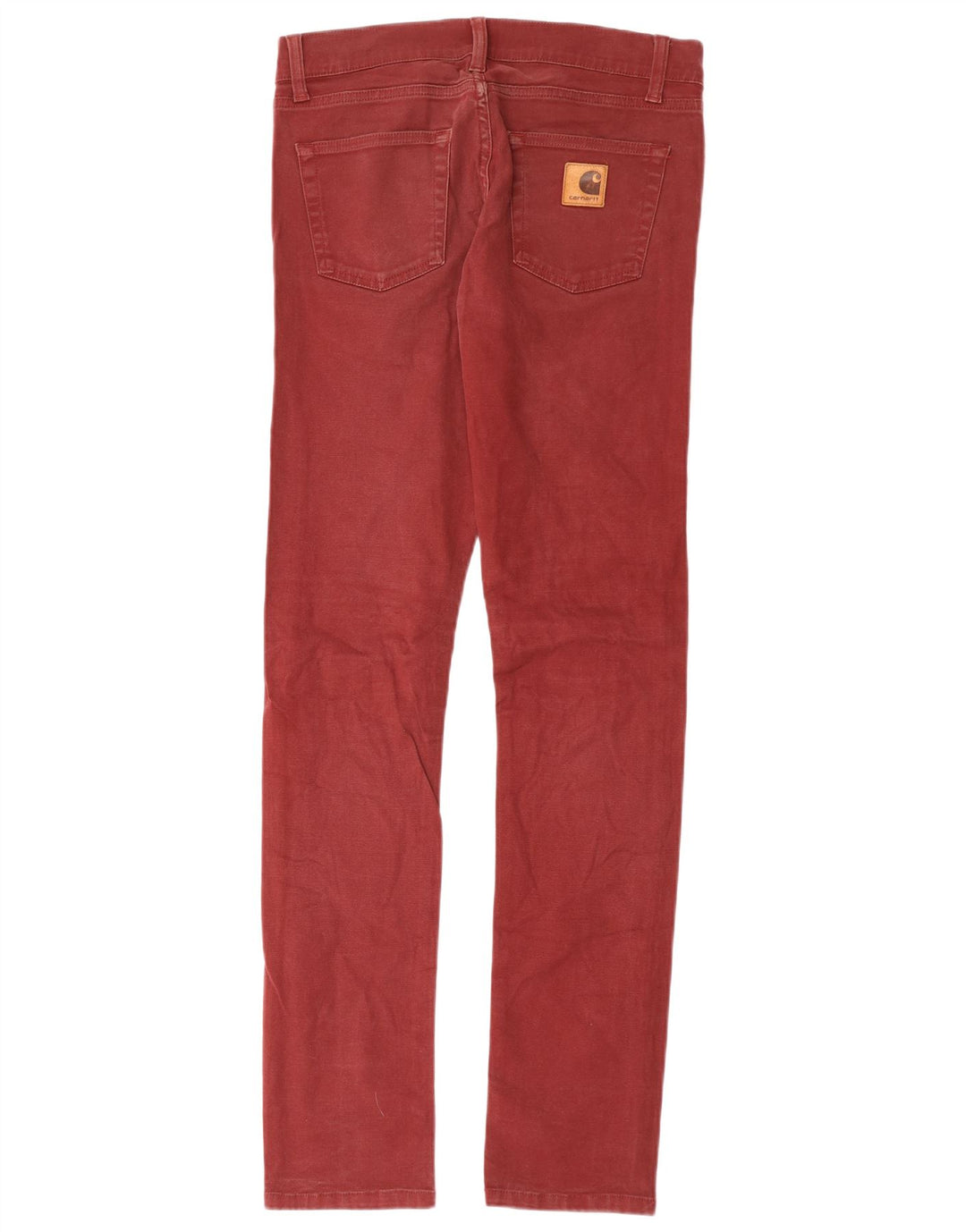 CARHARTT Γυναικείο Slim Casual Παντελόνι W30 L34 Βαμβακερό μπορντό