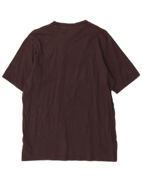 Dickies Mens Graphic T-Shirt Top Medium Black Cotton