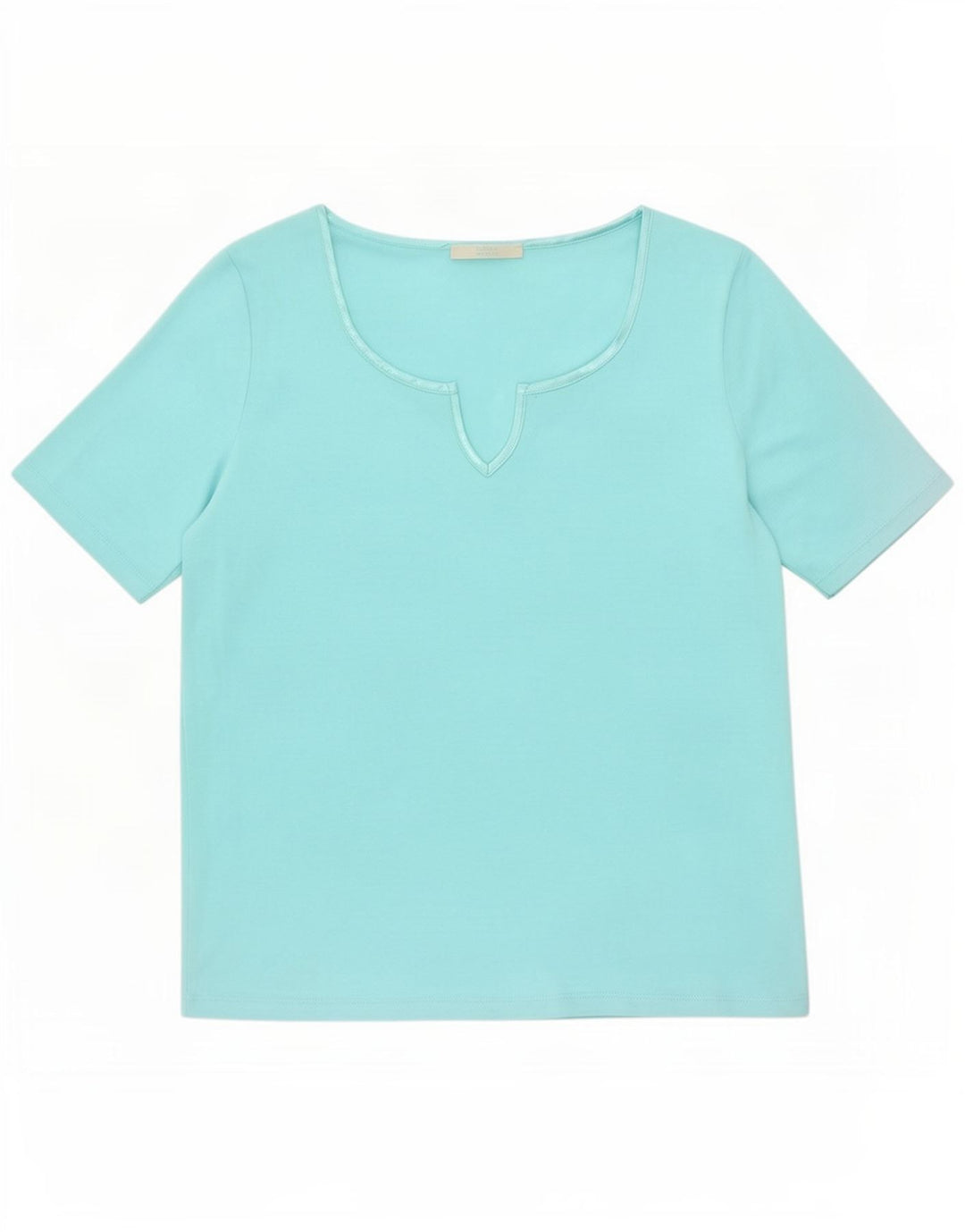Marks & Spencer Γυναικείο T-Shirt Top 14 μεσαίο τιρκουάζ πολυεστέρας Ηνωμένου Βασιλείου
