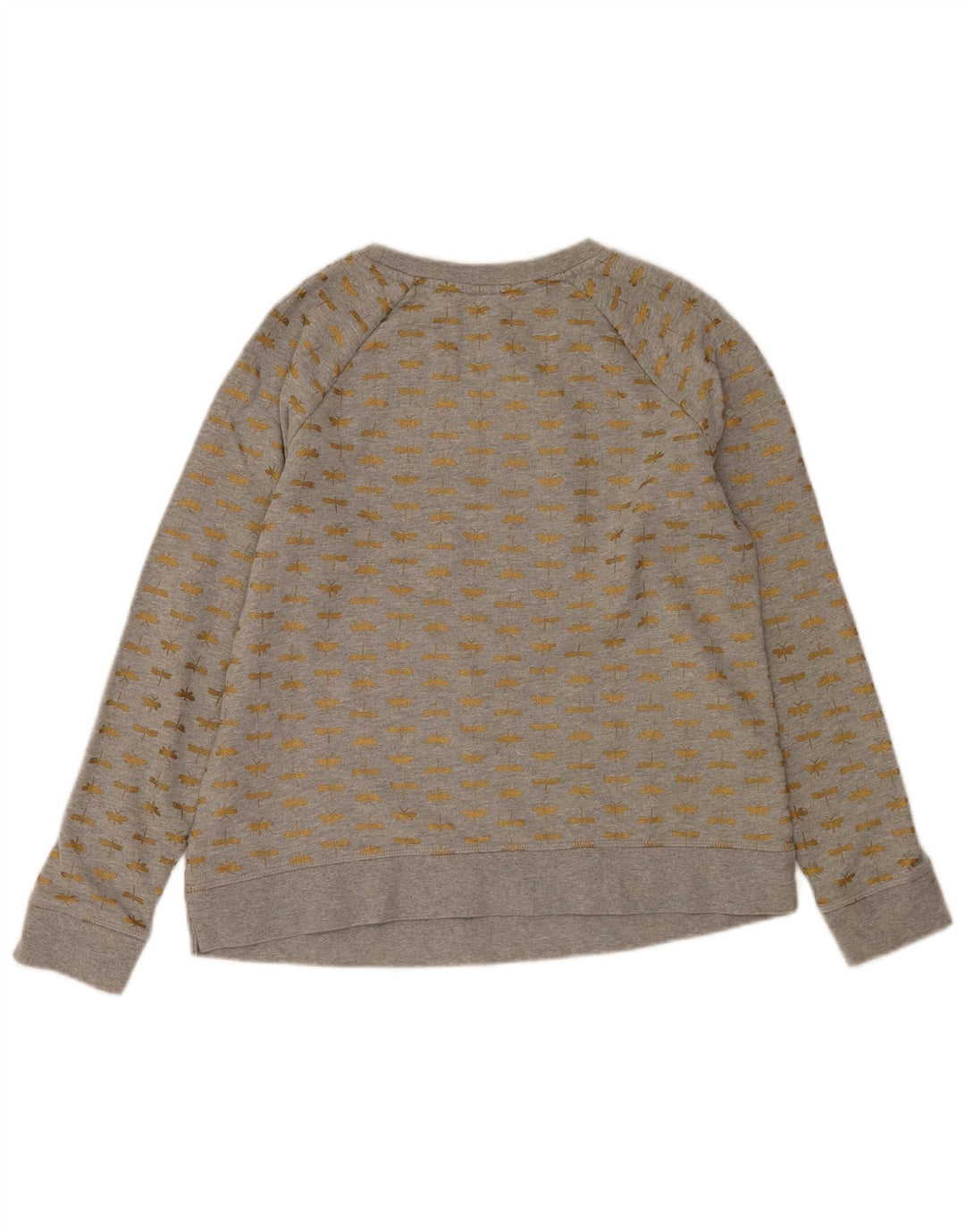 Γυναικείο φούτερ με αφηρημένο σχέδιο Boden Jumper UK 14 Μεσαίο γκρι βαμβακερό