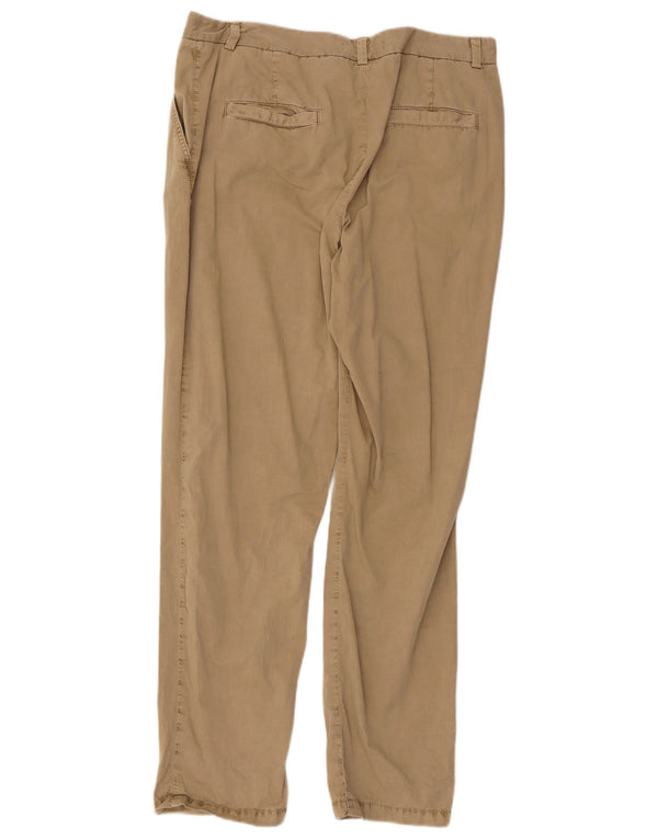 Marks & Spencer Γυναικείο ίσιο παντελόνι Chino UK 14 Large W32 L29 Beige