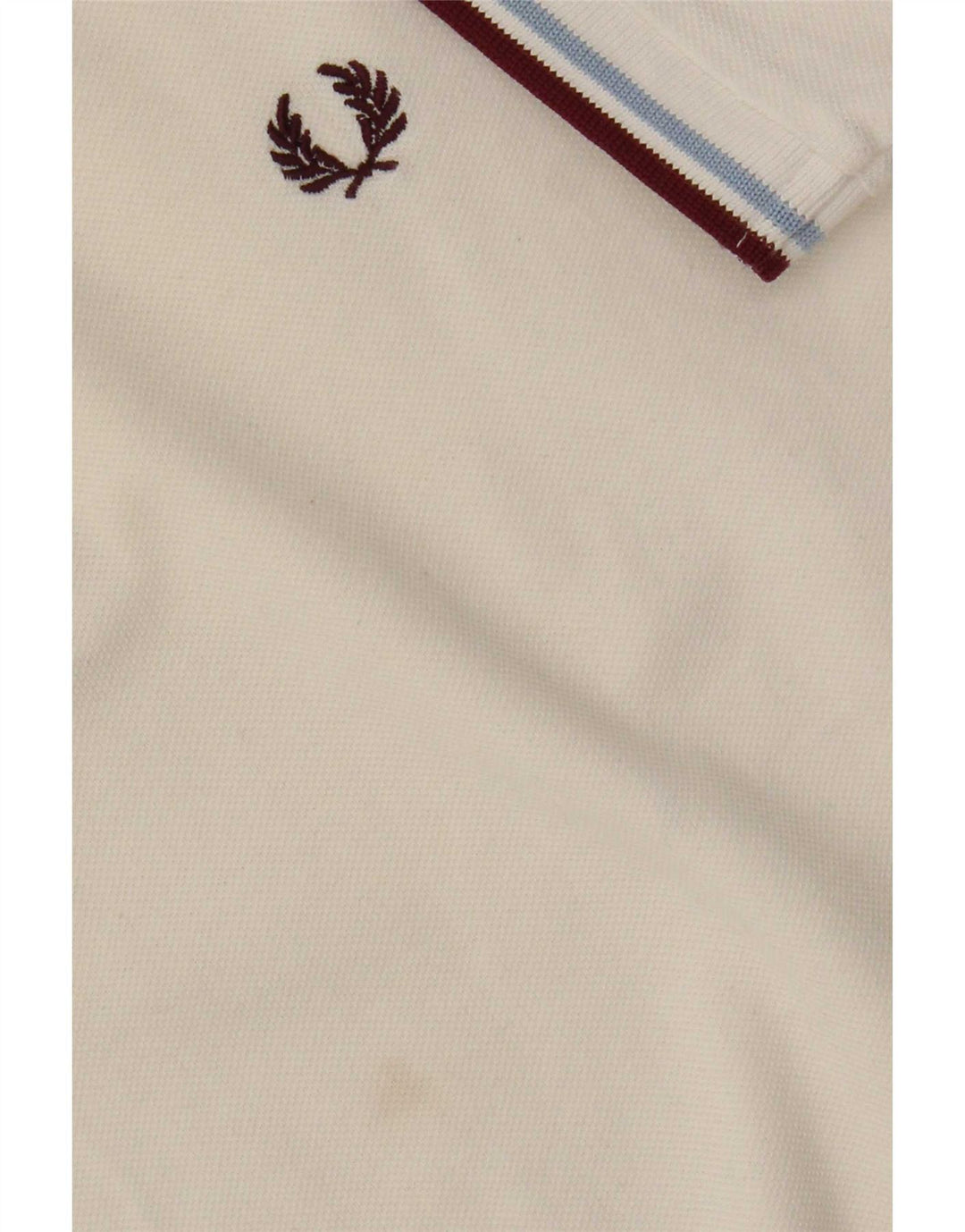 Fred Perry Ανδρικό πουκάμισο Polo μεγάλο λευκό βαμβακερό