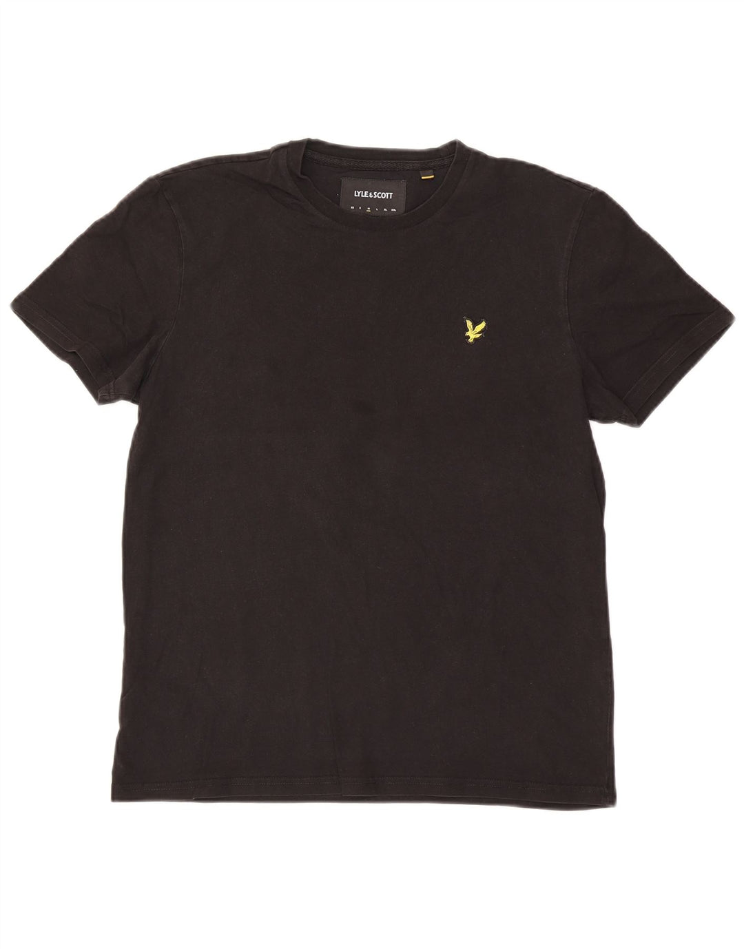 Ανδρικό T-Shirt Lyle & Scott Top Μεσαίο μαύρο βαμβακερό