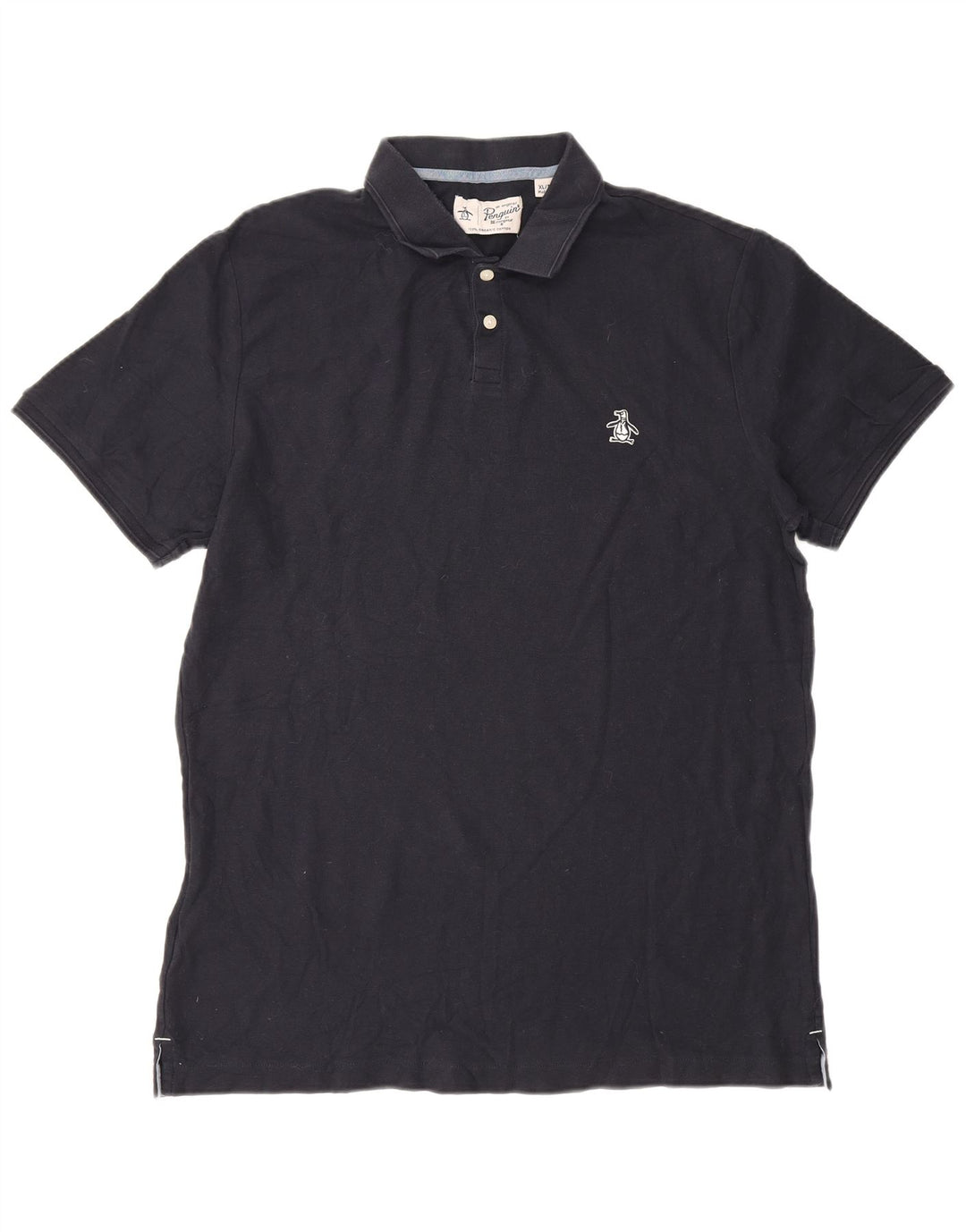 Ανδρικό πουκάμισο πόλο Penguin XL Navy Blue Cotton