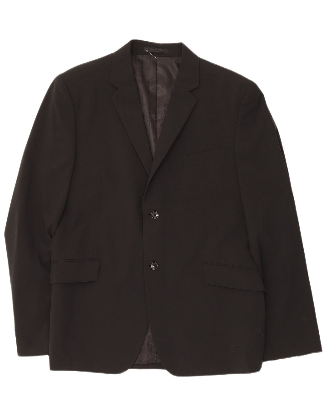Jack & Jones Ανδρικό σακάκι 2 κουμπιών σακάκι IT 56 3XL Μαύρο πολυεστέρα