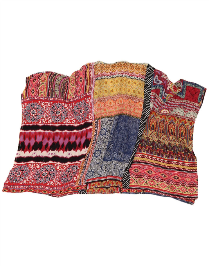 DESIGUAL Γυναικεία Oversized Μπλούζα Τοπ UK 14 Medium πολύχρωμο Paisley