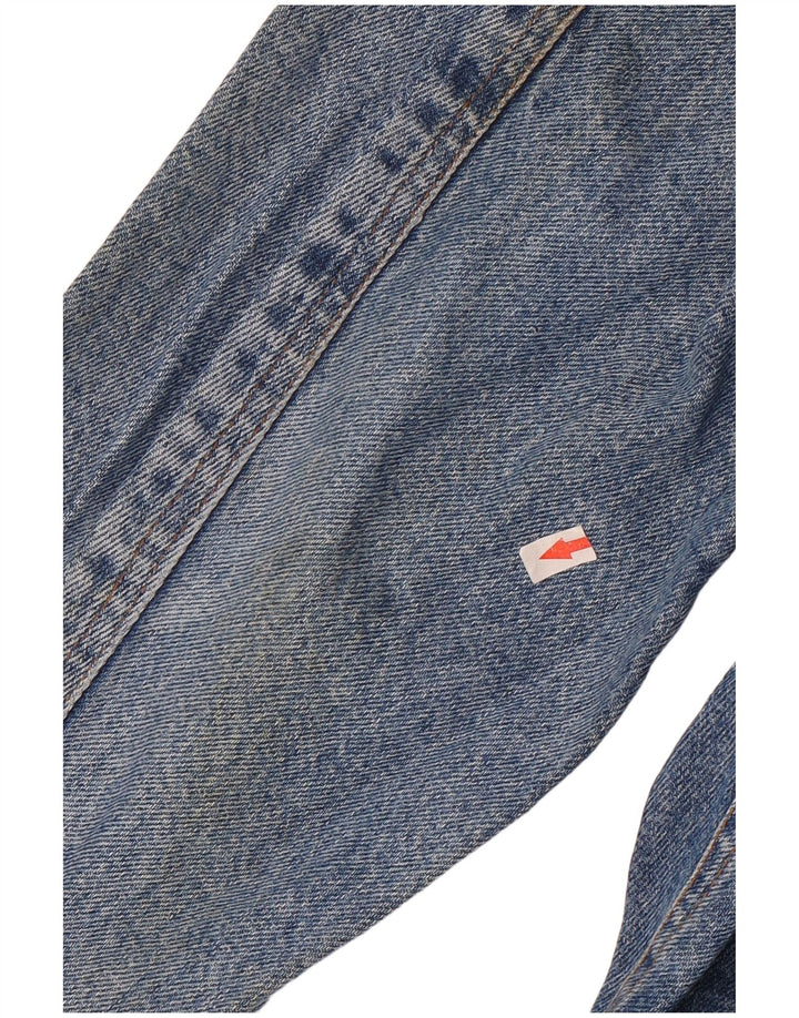 Ανδρικό τζιν μπουφάν Quarry Batwing UK 40 Large Blue