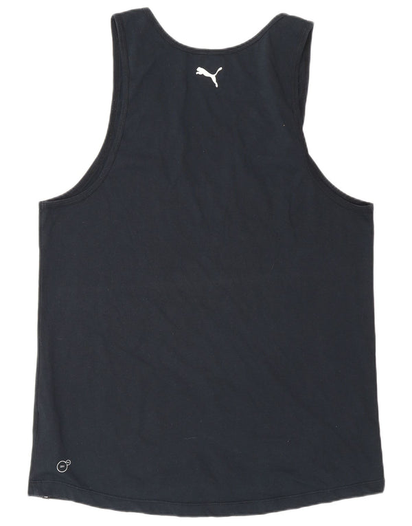 Ανδρικό γραφικό γιλέκο PUMA Top Large Μαύρο