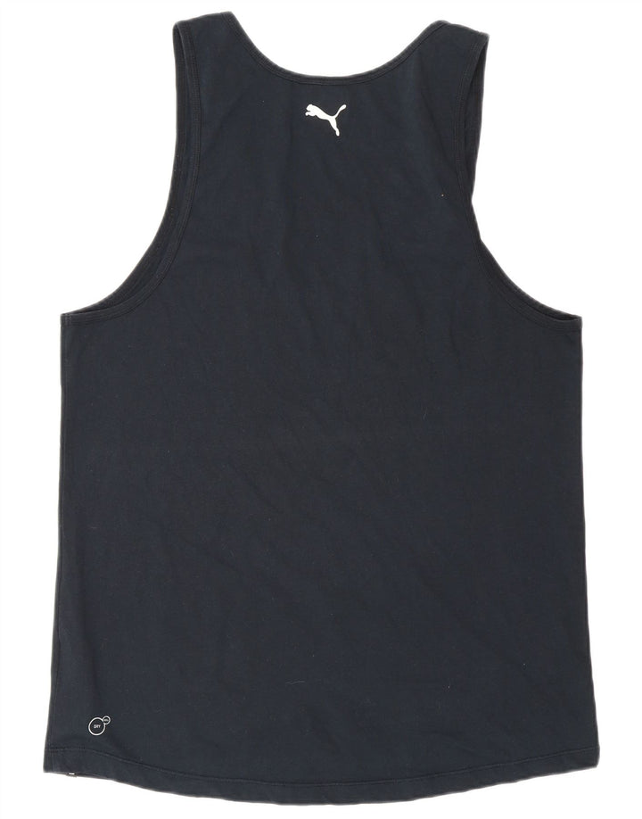 Ανδρικό γραφικό γιλέκο PUMA Top Large Μαύρο