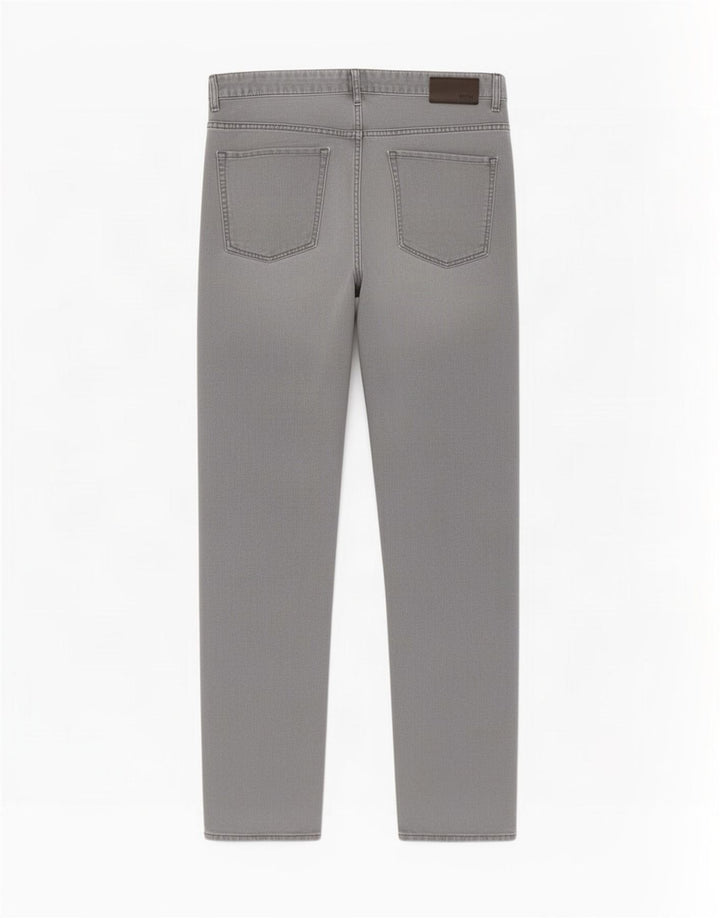 Ανδρικό τζιν ίσιο Hugo Boss W36 L34 Γκρι βαμβακερό
