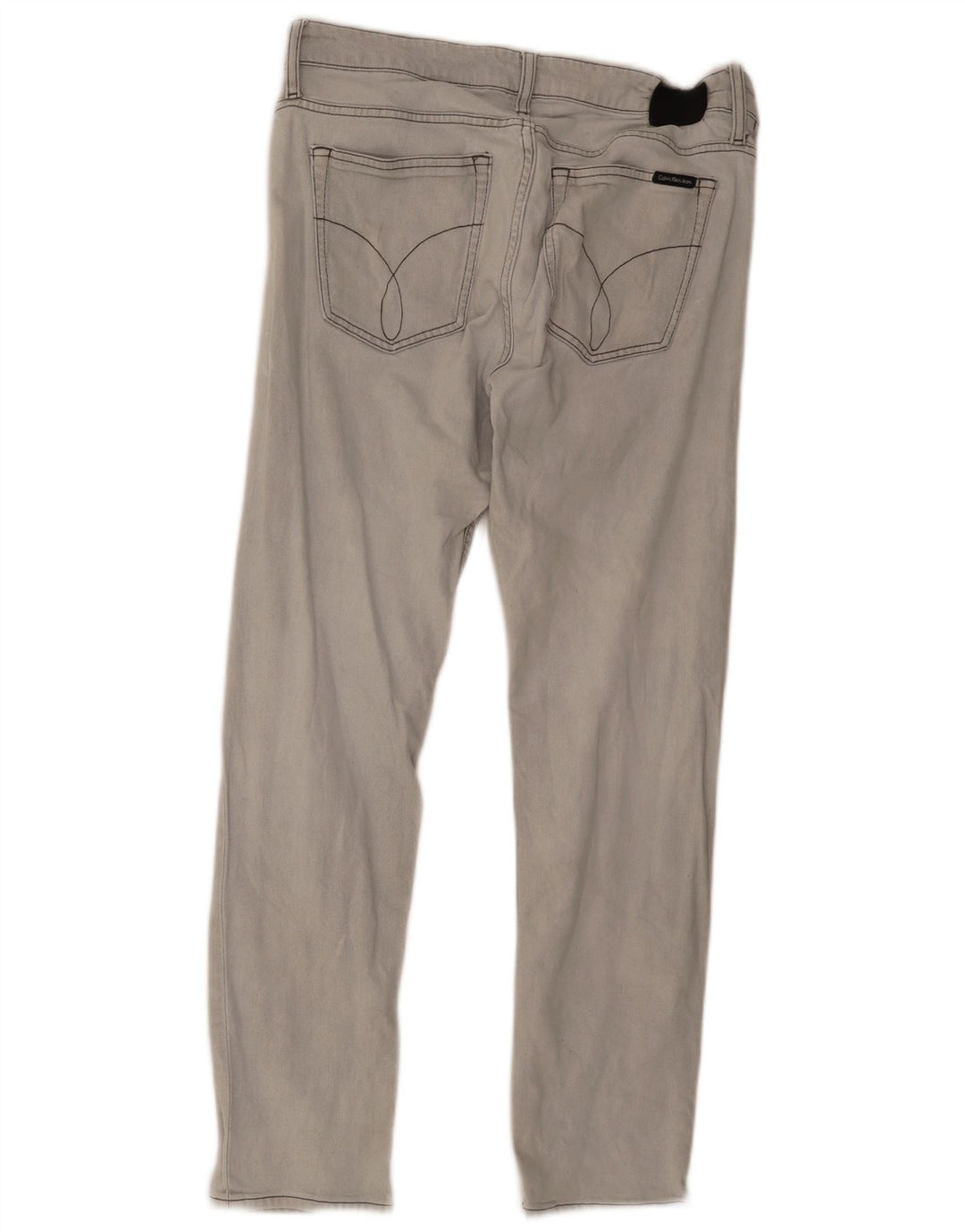Calvin Klein Ανδρικό Slim Jeans W36 L32 Γκρι βαμβακερό
