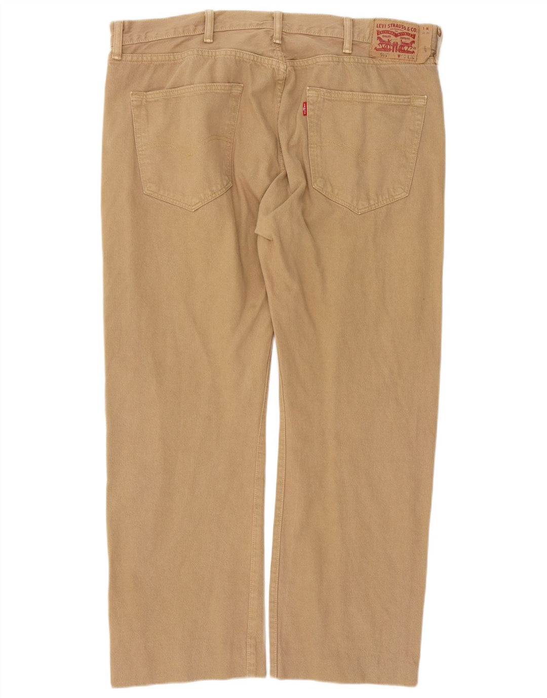 Levi's Mens 501 Straight Jeans W40 L29 Καφέ Βαμβακερό