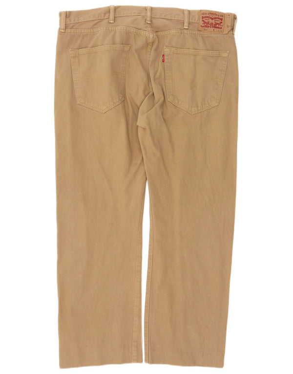 Levi's Mens 501 Straight Jeans W40 L29 Καφέ Βαμβακερό