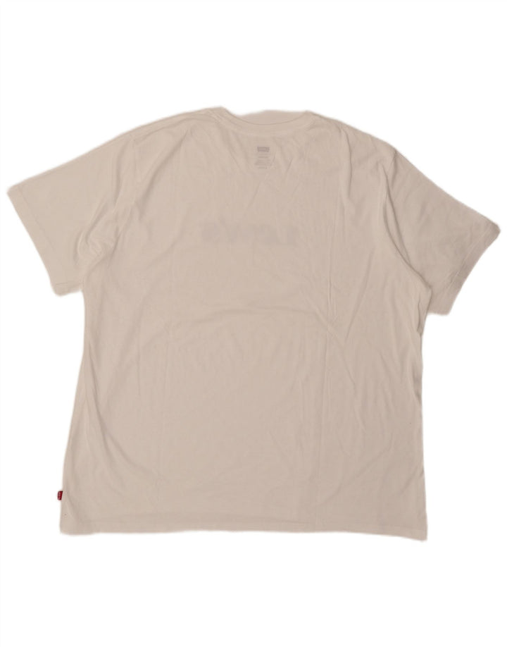 Ανδρικό μπλουζάκι Levi's Relaxed Fit Graphic Top XL Λευκό