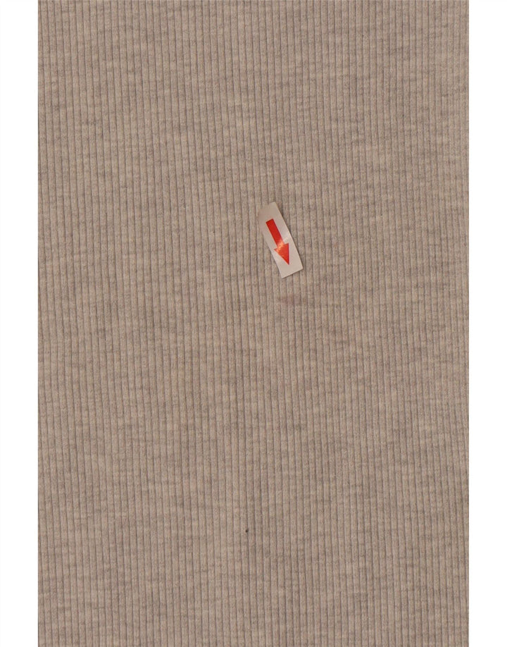 Zara Γυναικεία ίσια φούστα Trafaluc Small W26 Grey Colourblock Polyester