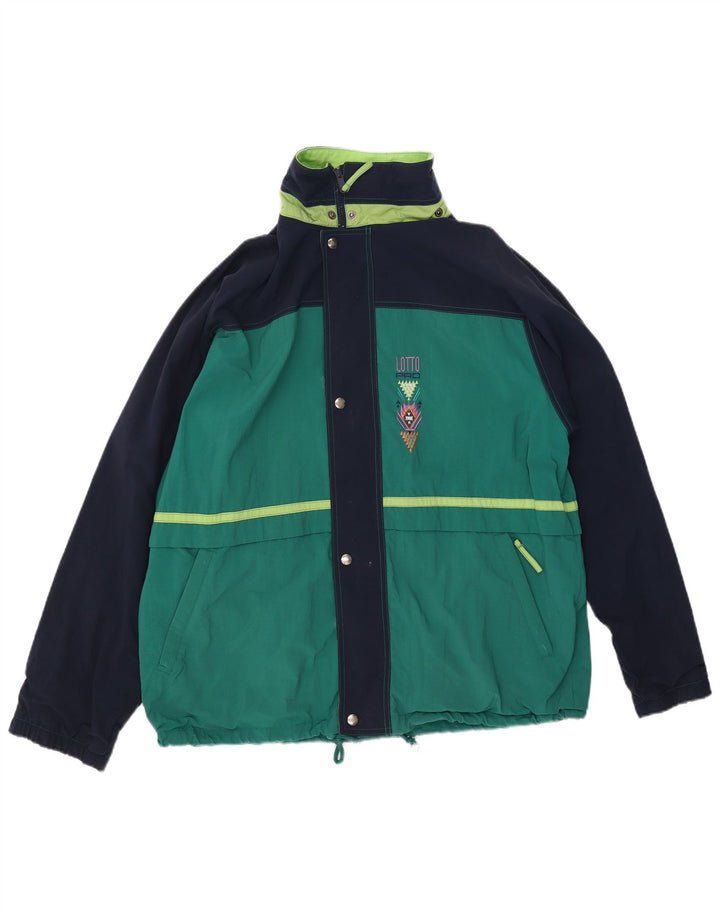 Ανδρικό μπουφάν Lotto Windbreaker Large Green Colourblock