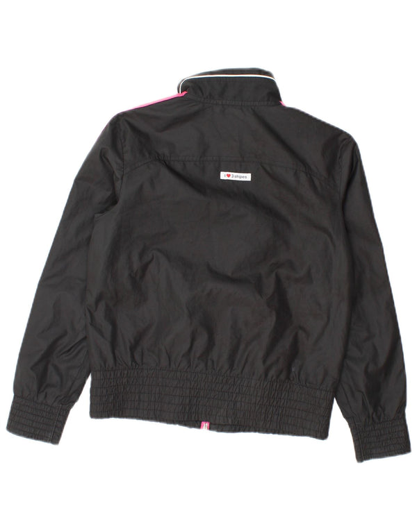 Adidas Graphic αθλητική φόρμα Adidas Top Jacket 9-10 Years Black Polyester