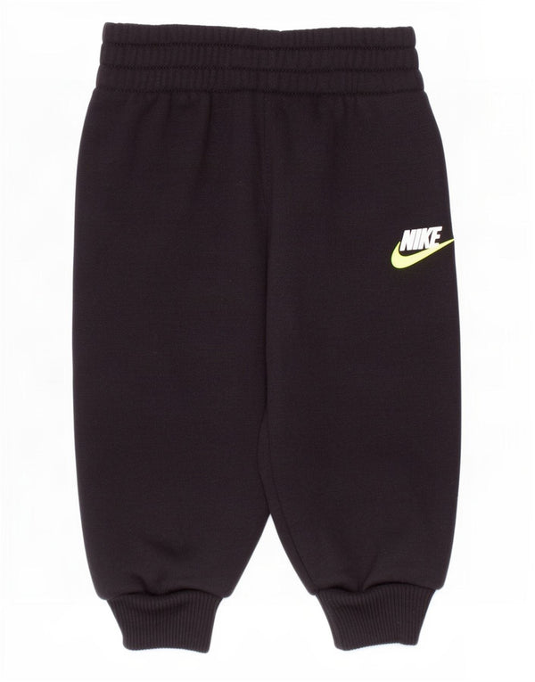 Παντελόνι αθλητικής φόρμας Nike Baby Boys Joggers 6-9 μηνών μαύρο βαμβακερό