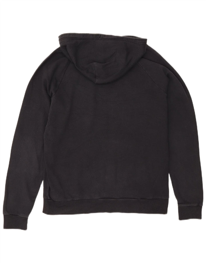 UNDER ARMOUR Mens Graphic Hoodie Jumper Medium Black Cotton