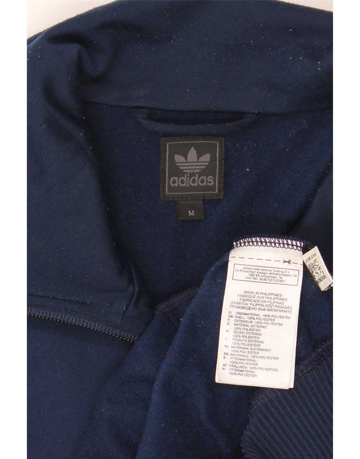 Ανδρική αθλητική φόρμα Adidas Top Jacket Medium Navy Blue Polyester