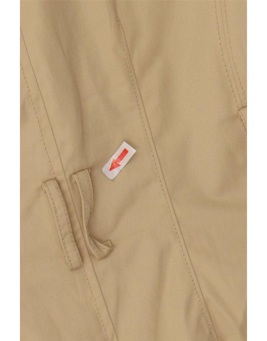 Lands End Γυναικεία Trench Coat UK 10 Small Beige Cotton