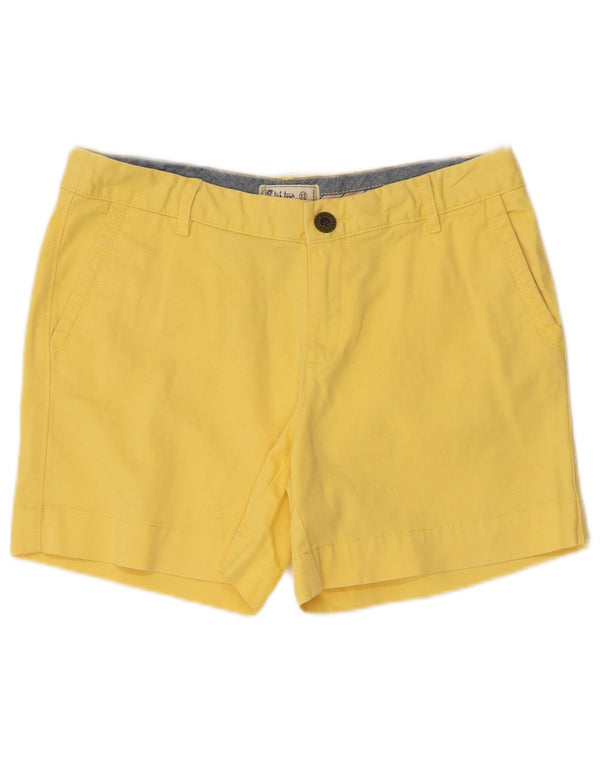 Fat Face Γυναικείο Σορτς Chino UK 12 Medium W32 Κίτρινο βαμβακερό
