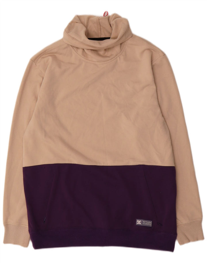 Ανδρικό φούτερ DC Jumper Medium Beige Colourblock