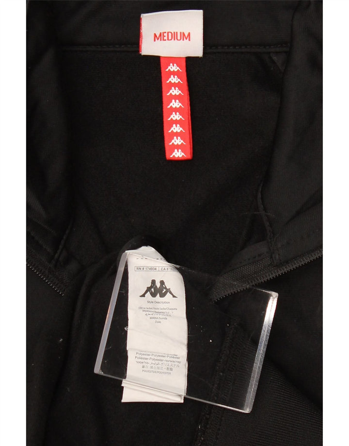 Ανδρική φόρμα γραφικών KAPPA Top Jacket Μεσαίο Μαύρο Colourblock Πολυεστέρας