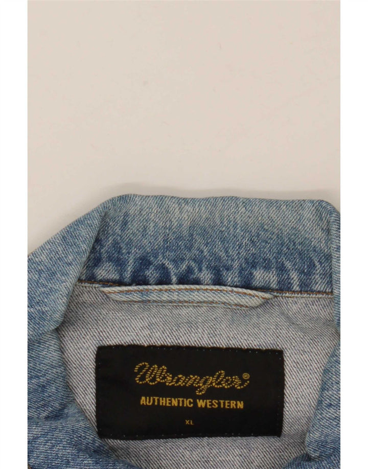 Ανδρικό τζιν μπουφάν Wrangler UK 42 XL μπλε