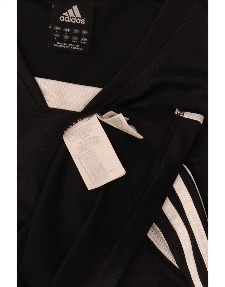 Adidas Ανδρικό γιλέκο Climacool Top Large Black Colourblock Πολυεστέρας