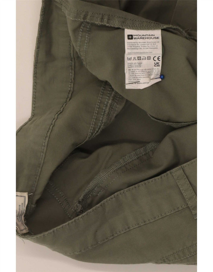 Mountain Warehouse Γυναικείο Σορτς Cargo W38 XL Χακί Βαμβακερό