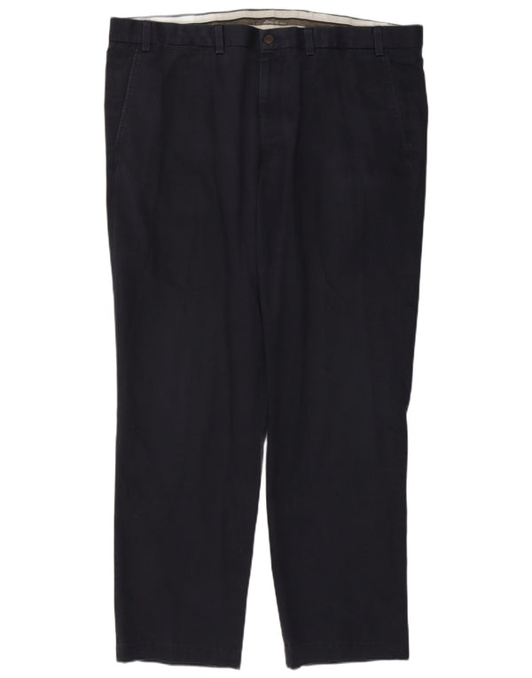 Eddie Bauer Ανδρικό ίσιο παντελόνι Chino W42 L32 Μπλε Βαμβακερό