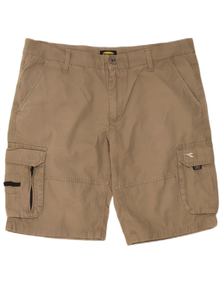 Ανδρικό σορτς Cargo Diadora XL W38 Μπεζ βαμβακερό
