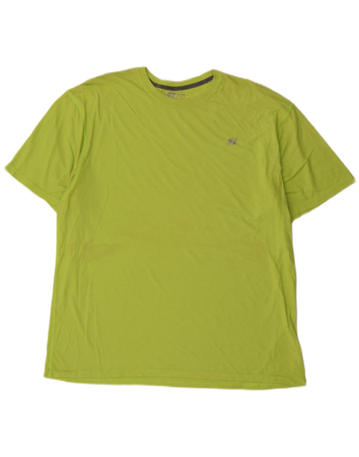 RUSSELL ATHLETIC Ανδρικό T-Shirt Dri-Power Top 2XL Πράσινο Πολυεστέρα