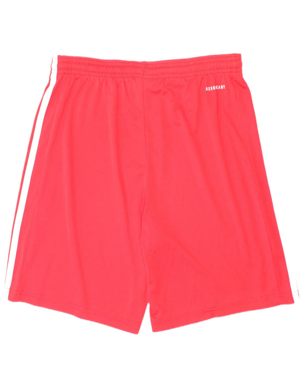 Adidas Boys Aeroready Sport σορτς 13-14 ετών κόκκινο πολυεστέρα