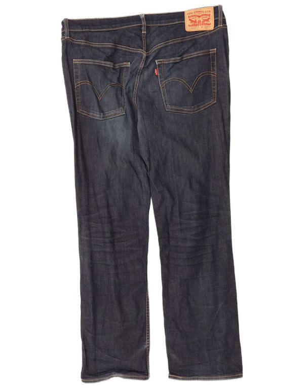 Levi's Mens 511 Slim Jeans W38 L32 Navy Blue Cotton