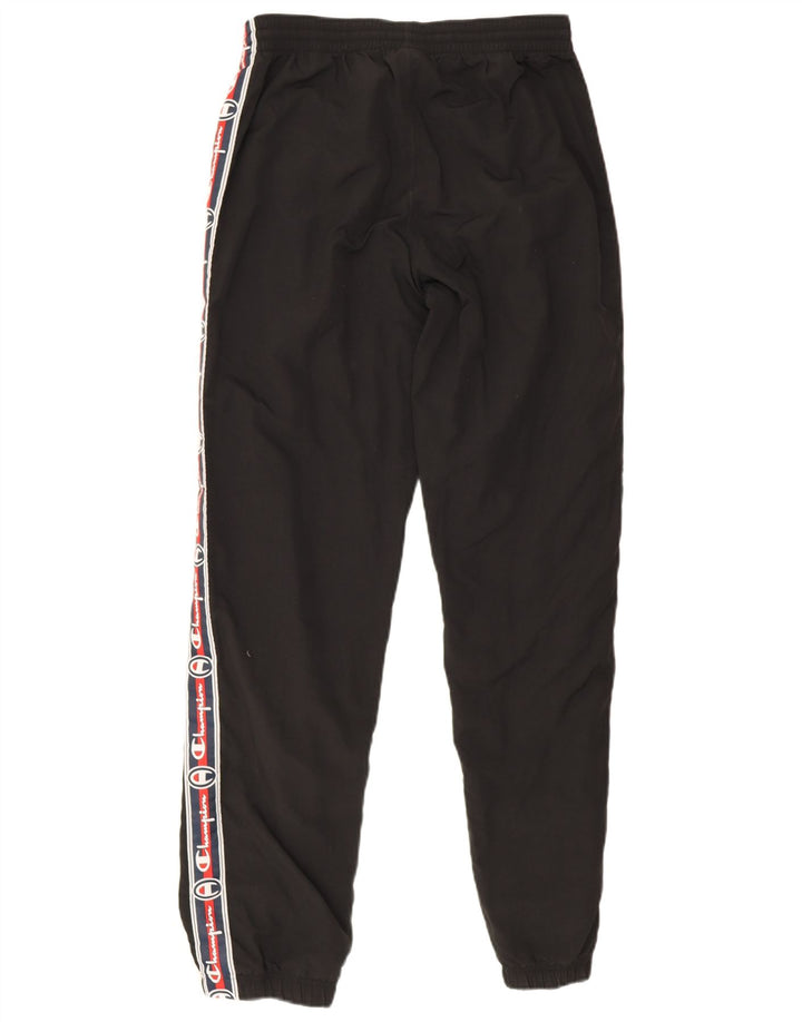 Ανδρική φόρμα Champion Graphic Παντελόνι Joggers Medium Black Polyamide