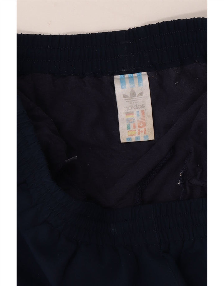 Ανδρικό αθλητικό σορτς Adidas μεγάλο μπλε ναυτικό πολυεστέρα
