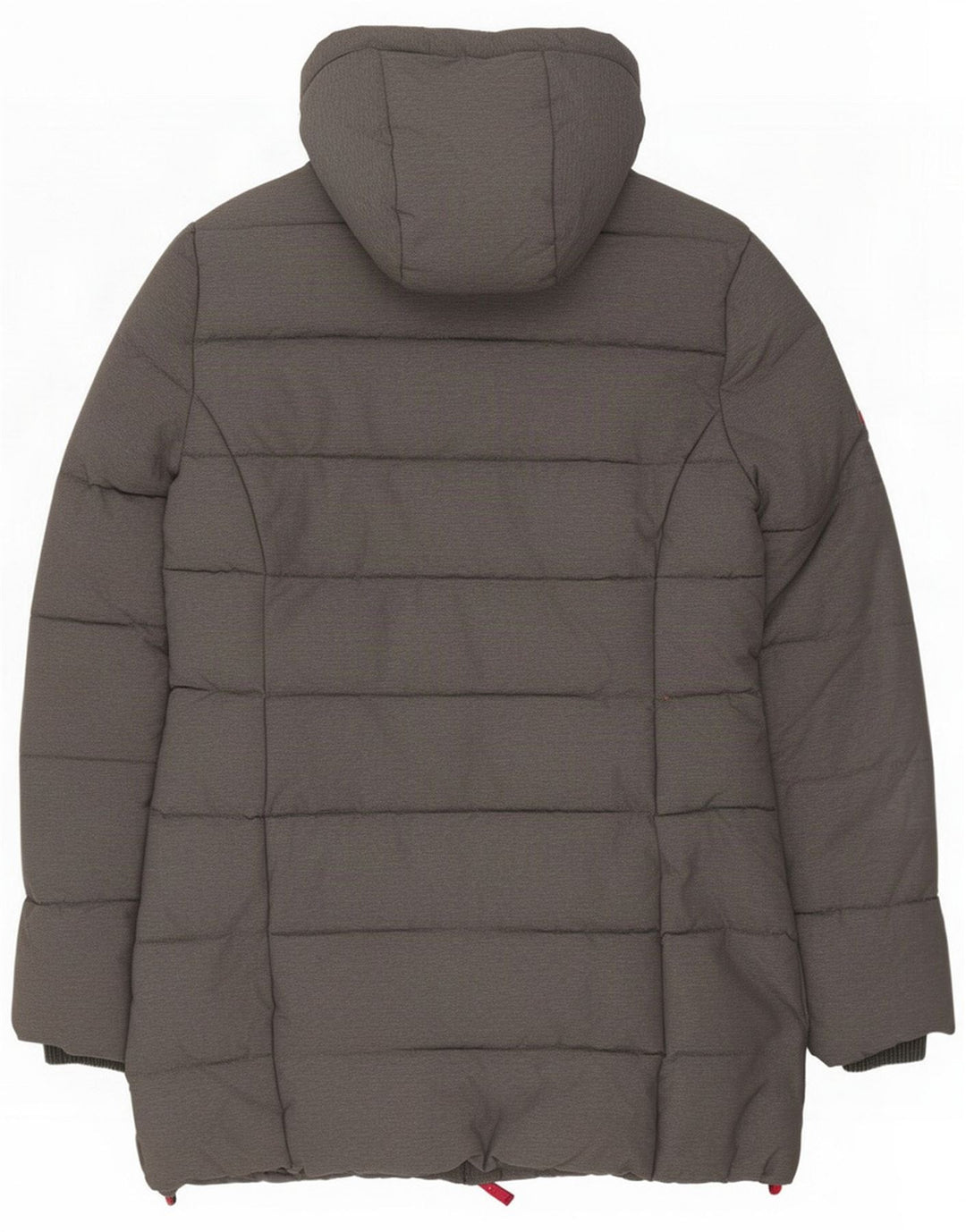 Superdry Γυναικείο μπουφάν με κουκούλα με επένδυση UK 8 Small Grey Nylon