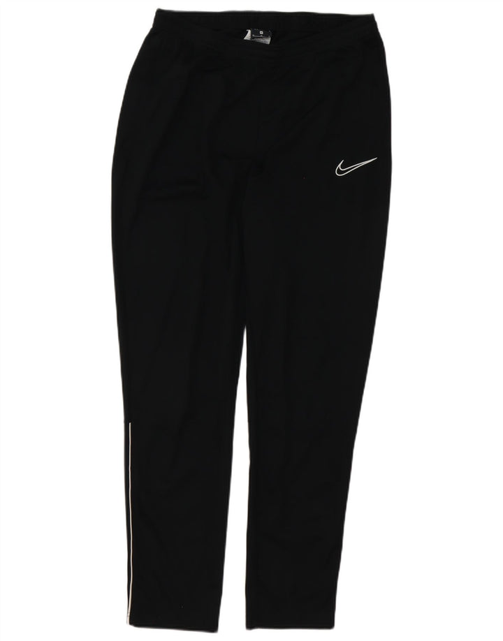 Ανδρικές φόρμες Nike Dri Fit Παντελόνια μεσαίου μαύρου πολυεστέρα