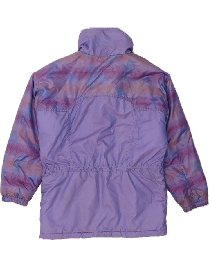 BRUGI Womens Windbreaker Jacket IT 44 Medium Purple Polyester Vintage Brugi and Second-Hand Brugi from Messina Hembry 